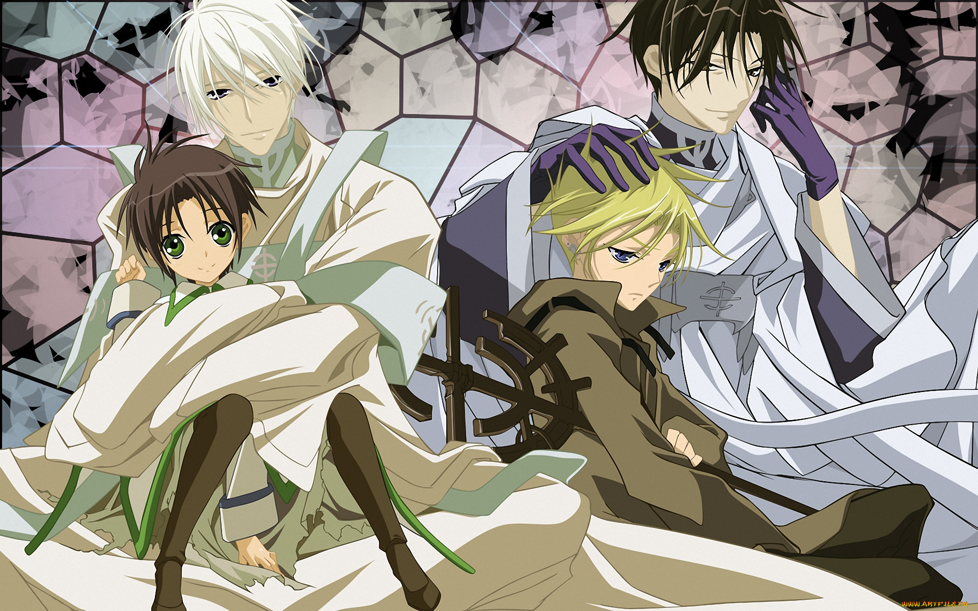 , 07 ghost, klein, teito, bastien
